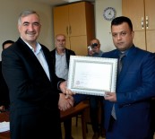 İBRAHİM YUSUF TURANLI - Kahta'da İbrahim Yusuf Turanlı Mazbatasını Aldı