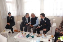 DENIZ PIŞKIN - Kaymakam Deniz Pişkin'den Şehit Polisin Ailesine Ziyaret