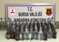 KAÇAK İÇKİ - Bursa'da Kaçak İçki Operasyonu