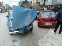 Isparta'da Zincirleme Kaza Kamerada