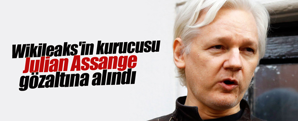 Julian Assange gözaltına alındı