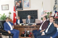 Sağlık-Sen Şube Başkanı Ensarioğlu'ndan Karamehmetoğlu'na Ziyaret Haberi