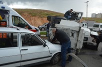 Siirt'te Kaza Anı Güvenlik Kamerasına Yansıdı