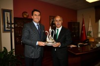MUSTAFA DÜNDAR - Yenişehir Belediye Başkanı Aydın'dan Dündar'a Ziyaret
