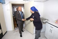 MUSTAFA ARSLAN - Anne İle Engelli Çocuğuna Çat Kapı Destek