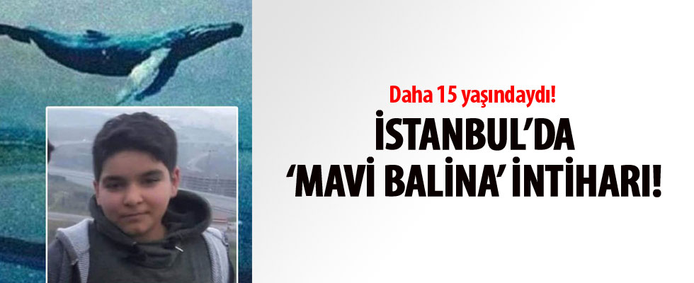 Başakşehir'de 'Mavi Balina' intiharı iddiası