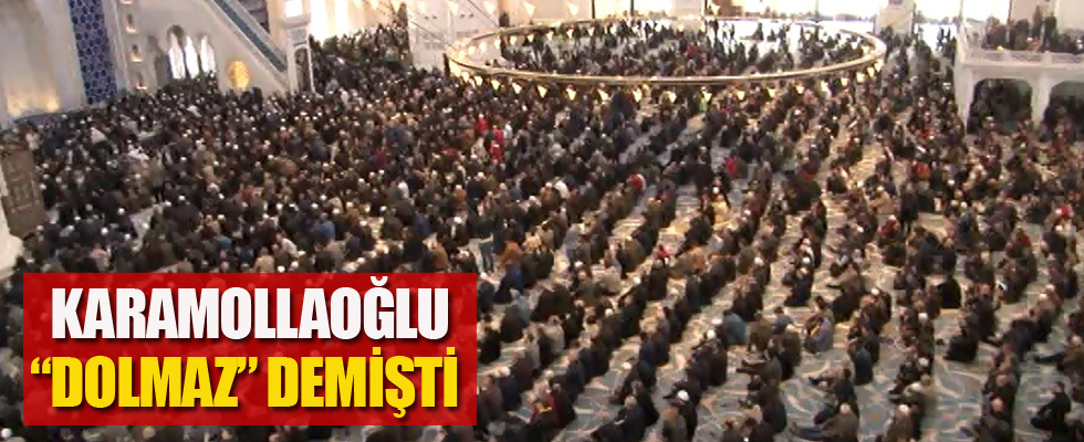 Karamollaoğlu dolmaz demişti ama adeta taştı