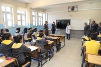 TÜRKER ÖKSÜZ - Kars Valisi Türker Öksüz, Kars Fen Lisesi'de