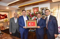 SAĞLıK SEN GENEL BAŞKANı - Sağlık Sen Genel Başkanı Durmuş'tan Başkan Çelik'e Ziyaret