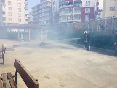 Siirt'te Yangın Tatbikatı Yapıldı