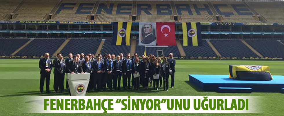 Fenerbahçe 'Sinyor'unu uğurladı