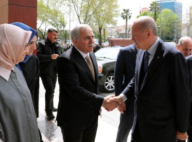 Cumhurbaşkanı Erdoğan'dan Fatih Belediye Başkanı Turan'a Hayırlı Olsun Ziyareti