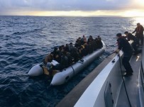 Didim'de 12'Si Çocuk 35 Kaçak Göçmen Yakalandı