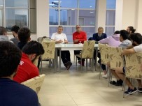 ORHAN AYDIN - Düzcespor Başkanı Aydın Teknik Ekiple Buluştu