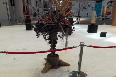 İstanbul Havalimanı'ndaki Atıklar Sanat Eserine Dönüştü