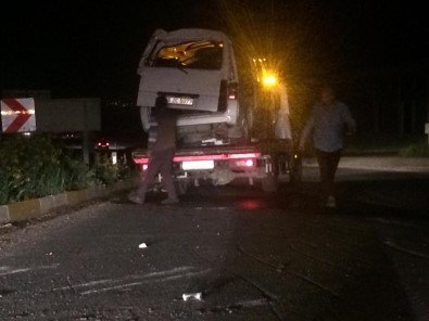 Turgutlu'da Trafik Kazası Açıklaması 7 Yaralı