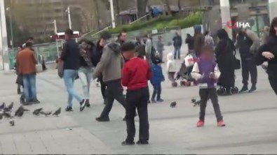 Zabıtadan Dilencilik Yapan Çocuklara Operasyon