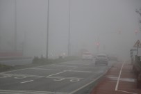 YAĞMURLU - Zonguldak'ta Sis Etkili Oldu