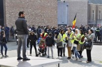 FLAMAN - Belçika Polisinin Öldürdüğü Faslı Mohamed Sessiz Bir Eylemle Anıldı