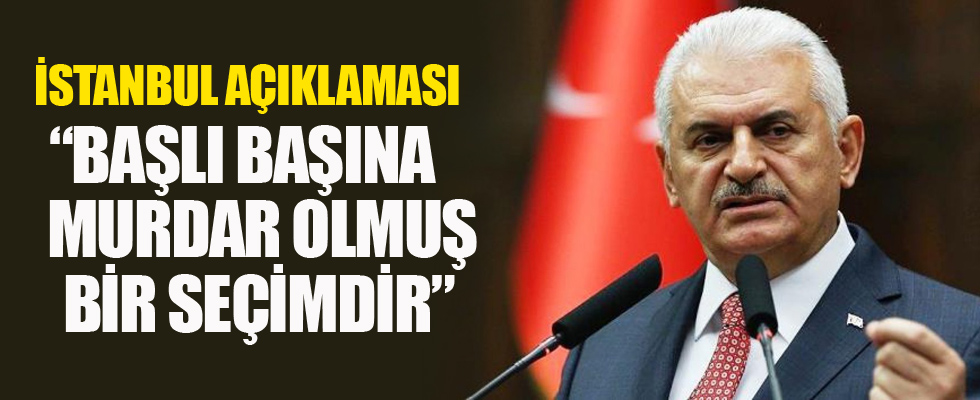 Binali Yıldırım'dan İstanbul açıklaması