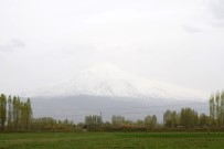 Bulutlarla bütünleşen Ağrı Dağı büyüledi