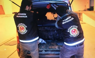 Kapıkule'de 1 Milyon TL'lik Elektronik Sigara Ve Gözlük Ele Geçirildi