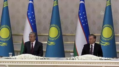 Kazakistan Cumhurbaşkanı Tokayev Özbekistan'da