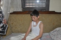 KUZUCULU - Omzuna 'Yorgun Mermi' İsabet Eden Çocuk Yaralandı
