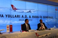ENFLASYON ORANI - Türk Hava Yolları Ve Hava- İş Sendikası Toplu İş Sözleşmesine İmza Attı