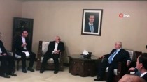 VELİD MUALLİM - İran Dışişleri Bakanı Zarif, Suriye Dışişleri Bakanı Muallim İle Görüştü