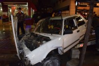 Malatya'da Otomobil Ağaca Çarptı Açıklaması 1 Yaralı