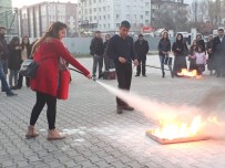 SÖNDÜRME TÜPÜ - Öğretmenlere Yangın Eğitimi