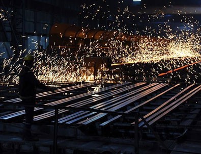 Sanayi üretimi şubatta önceki aya göre yüzde 1,3 arttı