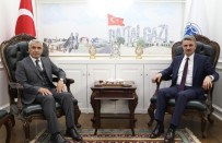 SOSYAL BELEDİYECİLİK - Vali Baruş, Başkan Güder'e 'Hayırlı Olsun' Ziyareti