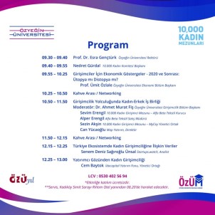 10 Bin Kadın Girişimci Programı'ndan Mezun Türk Kadın Girişimciler Bir Araya Geliyor