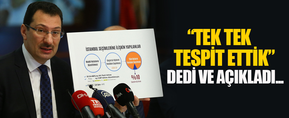 Ali İhsan Yavuz: Tek tek tespit ettik FETÖ'den ihraç edilenler sandığa yazılmış