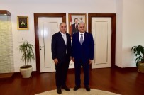 MEHMET ERGÜN - Binali Yıldırım'dan Başkan Turan'a Ziyaret