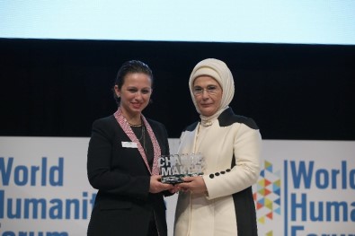 Emine Erdoğan'a 'Changemaker' Ödülü