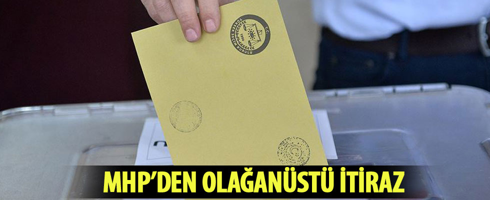 MHP İstanbul ve Maltepe seçimlerinin iptali için YSK'ye başvurdu