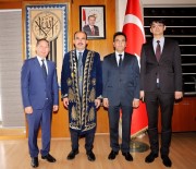 BUHARA - Özbek Heyetten Başkan Altay'a Ziyaret