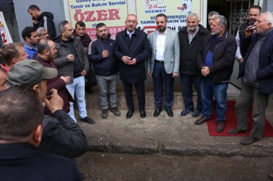 Başkan Kavuş, Sanayi Esnafıyla Bir Araya Geldi