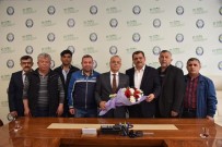 ESNAF ODASI - Başkan Kayda'ya Ziyaretçi Akını