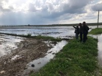 Batman'da 500 Dönüm Ekili Arazi Su Altında Kaldı