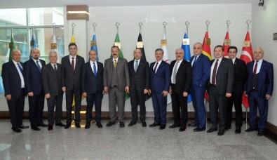 GSO Heyetinden Belediye Başkanlarına 'Hayırlı Olsun' Ziyaretleri