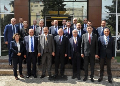 GSO Yönetiminden GAOSB Başkanı Şimşek'e Hayırlı Olsun Ziyareti