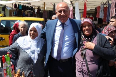 Söke Belediye Başkanı Levent Tuncel'den Pazaryeri Ziyareti