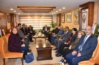 DIYALOG - Başkan Çelik, Kaymakam Çaykara Ve Kurum Müdürlerini Ağırladı