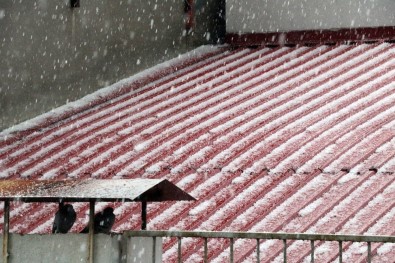 Kahramanmaraş'ta Yağmur Ve Dolu Etkili Oldu