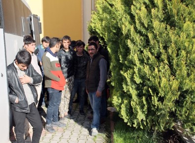 Midyat'ta 35 Kaçak Göçmen Yakalandı