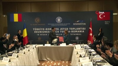 Türkiye-Romanya JETCO İmza Töreni